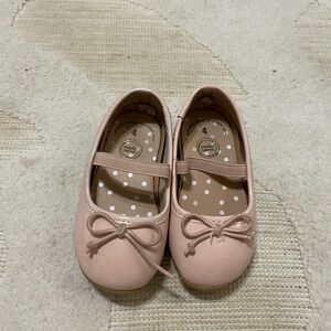 Pink Mary Jane Shoes with Bow